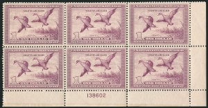 Sale 1116, Lot 3516, Hunting Permits thru Savings, Offical Seals