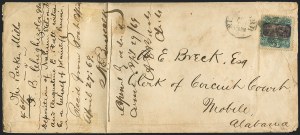 Sale 1118, Lot 139, 1869 Pictorial Issue Covers