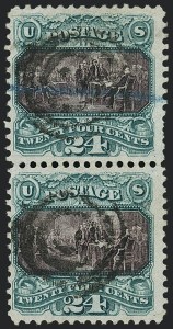 Sale 1118, Lot 155, 1875 Re-Issue of 1869 Pictorial Issue (Scott 129-132)