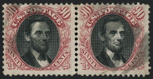 Sale 1118, Lot 157, 1875 Re-Issue of 1869 Pictorial Issue (Scott 129-132)