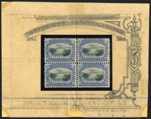 Sale 1118, Lot 161, 1901 Pan-American Issue Essays and Proofs