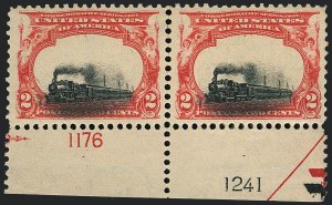 Sale 1118, Lot 194, 1901 Pan-American Issue Stamps