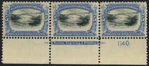 Sale 1118, Lot 200, 1901 Pan-American Issue Stamps