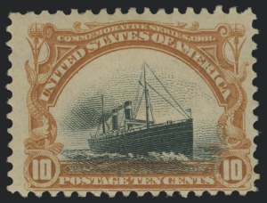 Sale 1118, Lot 205, 1901 Pan-American Issue Stamps