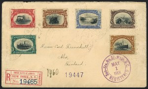 Sale 1118, Lot 216, 1901 Pan-American Issue Covers