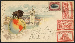 Sale 1118, Lot 218, 1901 Pan-American Issue Covers