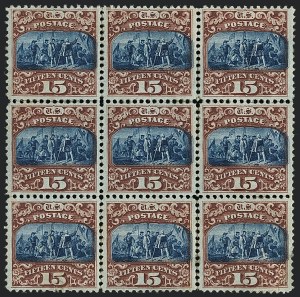 Sale 1118, Lot 73, 15c Type II 1869 Pictorial Issue Stamps (Scott 119)