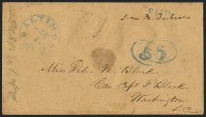 Sale 1120, Lot 1024, Postmasters` Provisionals