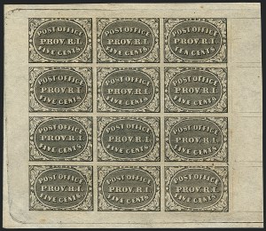 Sale 1120, Lot 1035, Postmasters` Provisionals