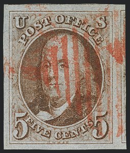 Sale Number 1120, Lot Number 1036, 1847 Issue (Scott 1-2)