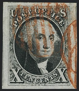 Sale Number 1120, Lot Number 1060, 1847 Issue (Scott 1-2) Sale Number 1120, Lot Number 1060, 1847 Issue (Scott 1-2)