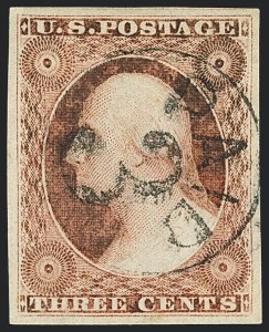 Sale 1120, Lot 1126, 3c 1851-56 Issue (Scott 10-11A)