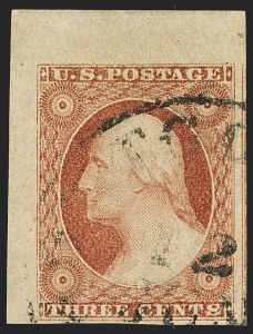 Sale 1120, Lot 1139, 3c 1851-56 Issue (Scott 10-11A)