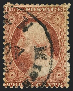 Sale 1120, Lot 1158, 3c 1851-56 Issue (Scott 10-11A)