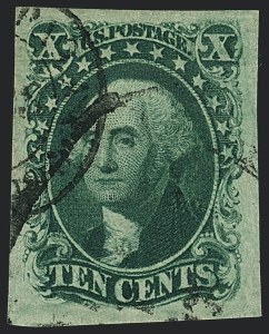 Sale 1120, Lot 1173, 5c-12c 1851-56 Issue (Scott 12-17)