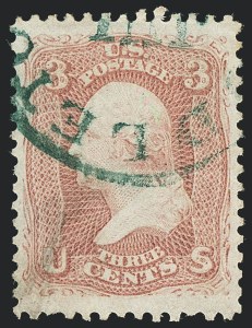 Sale 1120, Lot 1240, 1861-66 Issue (Scott 56-78)