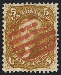 Sale 1120, Lot 1242, 1861-66 Issue (Scott 56-78)