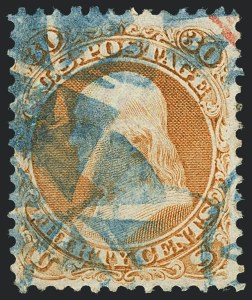 Sale 1120, Lot 1249, 1861-66 Issue (Scott 56-78)
