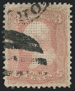 Sale 1120, Lot 1263, 1867-68 Grilled Issue (Scott 79-101)