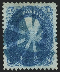 Sale 1120, Lot 1267, 1867-68 Grilled Issue (Scott 79-101)