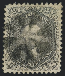 Sale 1120, Lot 1284, 1867-68 Grilled Issue (Scott 79-101)