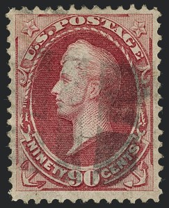 Sale 1120, Lot 1332, 1870-71 National Bank Note Co. H Grilled Issue (Scott 134-144)