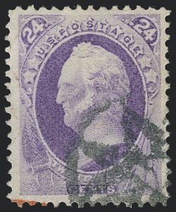 Sale 1120, Lot 1343, 1870-71 National Bank Note Co. Ungrilled Issue (Scott 145-155)