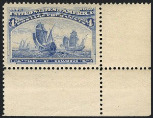 Sale Number 1120, Lot Number 1384, 1893 Columbian Issue (Scott 230-245) Sale Number 1120, Lot Number 1384, 1893 Columbian Issue (Scott 230-245)
