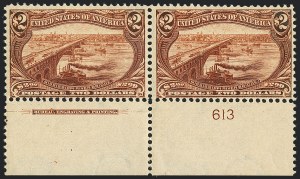 Sale 1120, Lot 1423, 1898 Trans-Mississippi Issue (Scott 285-293)
