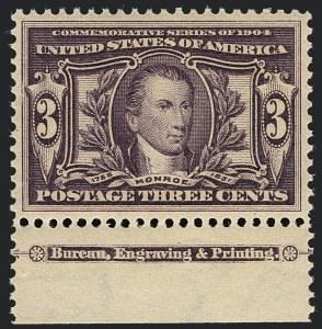Sale 1120, Lot 1450, 1904-07 Louisiana Purchase, Jamestown Issues (Scott 323-330)