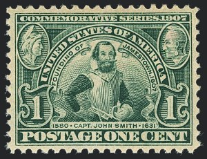 Sale Number 1120, Lot Number 1454, 1904-07 Louisiana Purchase, Jamestown Issues (Scott 323-330)