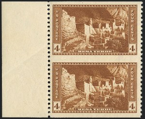 Sale 1120, Lot 1590, Modern Errors (National Parks Issue, Scott 740a-746a)