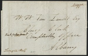Sale 1120, Lot 1720, 1844-45 Independent Mails