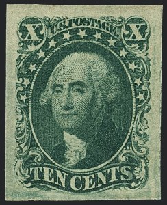 Sale 1122, Lot 10, 1851-56 Issue (Scott 5-17)