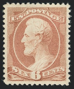 Sale 1122, Lot 107, 1882 Special Printing and 1881-83 American Bank Note Co. Issues (Scott 205-211B)