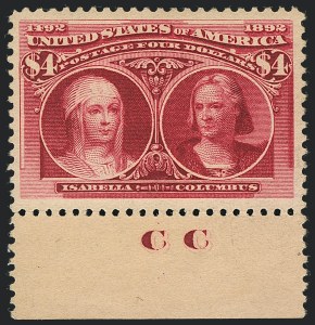 Sale 1122, Lot 135, 1893 Columbian Issue (Scott 230-245)