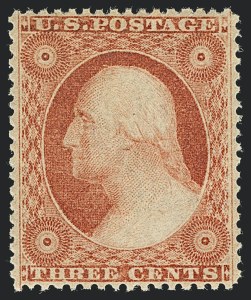 Sale Number 1122, Lot Number 17, 1857-60 Issue (Scott 18-39) Sale Number 1122, Lot Number 17, 1857-60 Issue (Scott 18-39)