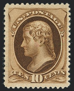 Sale 1122, Lot 99, 1879 American Bank Note Co. Issue (Scott 182-191)