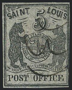 Sale 1129, Lot 314, Postmasters Provisionals