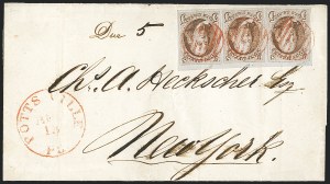 Sale 1129, Lot 319, 1847 Issue