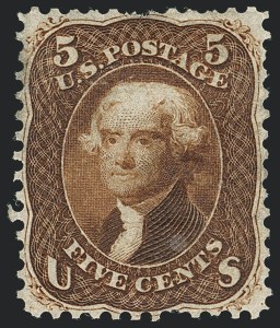 Sale 1129, Lot 337, 1861 Issue First Designs and Colors