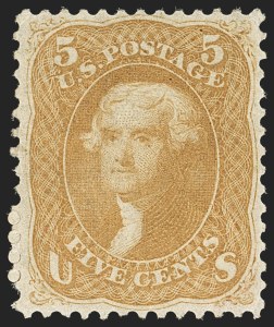 Sale 1129, Lot 345, 1861-66 Issue