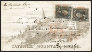 Sale 1129, Lot 358, 1867-68 Grilled Issue