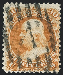 Sale 1129, Lot 367, 1875 Re-Issue of 1861-66 Issue