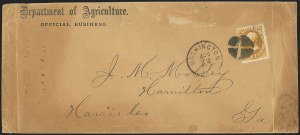 Sale 1129, Lot 443, Special Delivery thru Newspapers