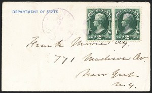 Sale 1129, Lot 446, Special Delivery thru Newspapers