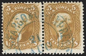 Sale 1133, Lot 102, 1861-66 Issue (Scott 56-78)