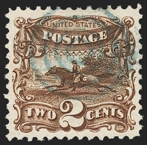 Sale Number 1133, Lot Number 158, 1c-2c 1869 Pictorial Issue, off-Cover (Scott 112-113)