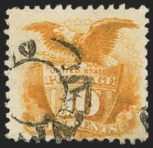 Sale 1133, Lot 165, 1c-2c 1869 Pictorial Issue, off-Cover (Scott 112-113)