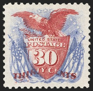 Sale 1133, Lot 342, 1875 Re-Issue of 1869 Pictorial Issue (Scott 123-133a)